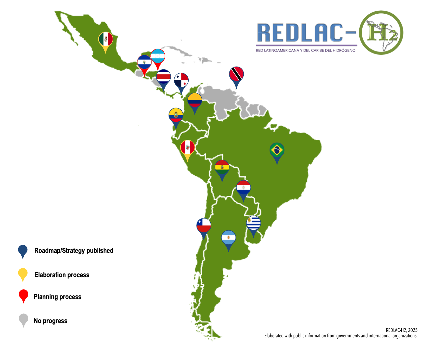 H2 roadmaps LAC update 2025